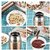 Thermal Sport Travel Steel Water Tea Coffee Bottle Flask 500ml (Multicolor)