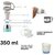 Thermal Sport Travel Steel Water Tea Coffee Bottle Flask 500ml (Multicolor)