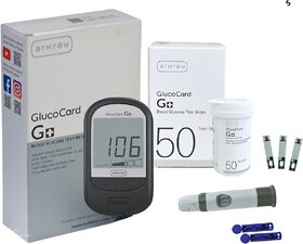 Arkray G+ Blood Glucose Monitor Meter with 50 Test Strips bottlepack Glucometer