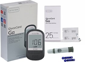 Arkray G+ Blood Glucose Monitor Meter - 25 Test Strips - FREE Lifetime Warranty Glucometer