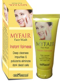 My Fair Instant Fairness Face Wash(Set Of 4 Pcs.)