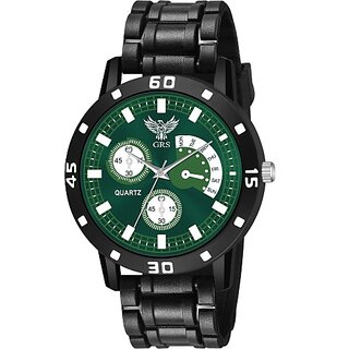                      GRS Analog Watch - For Boys 4 Number Black Analog Watch - For Boys 4 Number Black Analog Watch  - For Boys                                              