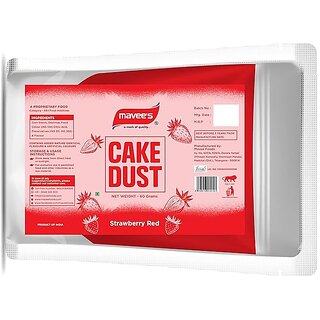                       Mavee - Cake Dust - Strawberry Red - 60 Grams                                              