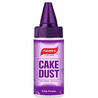                       Mavee - Cake Dust - Tulip Purple - (Bottle) - 60 Grams                                              