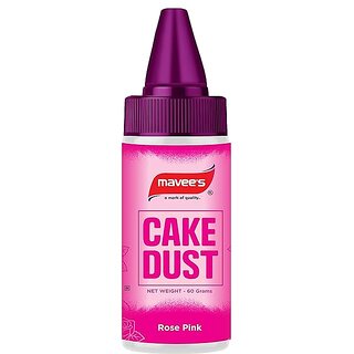                       Mavee - Cake Dust - Rose Pink - (Bottle) - 60 Grams                                              
