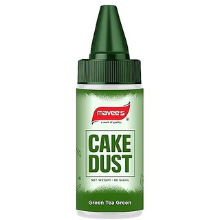                       Mavee - Cake Dust - Green Tea Green - (Bottle) - 60 Grams                                              