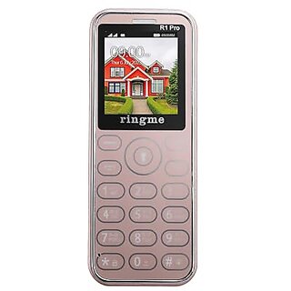                       Ringme Mini 400 (Dual Sim, 1.44 Inch Display, 800mAh Battery, Gold)                                              