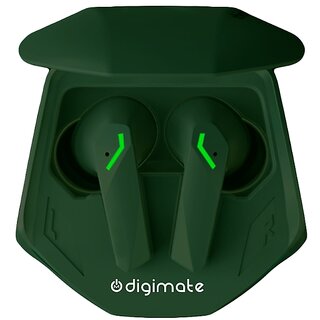                       Digimate Powerpods in Ear TWS Black Bluetooth Headset  (Green, True Wireless)                                              