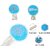 Kaku Fancy Dresses Princess Fancy Dress Elsa Accessories for Girls