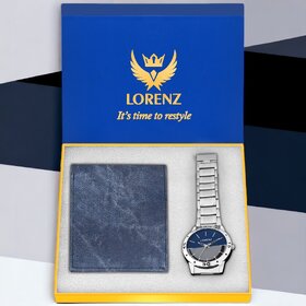 Lorenz Analog Watch (Blue)