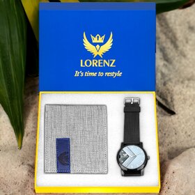 Lorenz Analog Watch (Black)