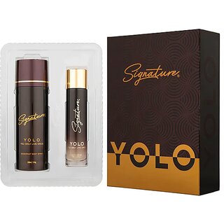 Signature Yolo Perfume Deodorant Gift Set Combo Signature Yolo Perfume Deodorant Gift Set Combo