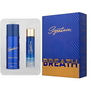 Signature Breath Perfume Deodorant Gift Set Combo Signature Breath Perfume Deodorant Gift Set Combo