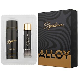 Signature Alloy Perfume Deodorant Gift Set Combo Signature Alloy Perfume Deodorant Gift Set Combo