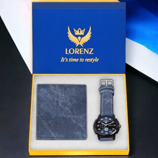 Lorenz Analog Watch (Black)