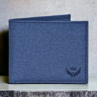                       Lorenz Blue Color Leatherite Wallet                                              