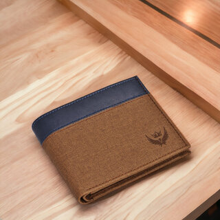                       Lorenz Blue Color Leatherite Wallet                                              