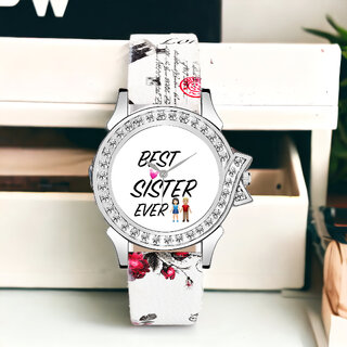                       Lorenz Wrist Watch for Sisters, Gift for Rakhi, Sister raksha bandhan Gifts | Best Sister Ever Watch | Watch for Girls                                              