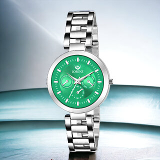                       Lorenz Green Dial Women's Watch | Watch for Girls- AS-67A                                              