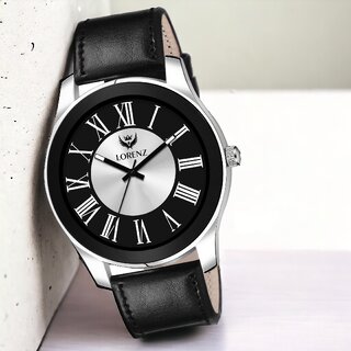                       Lorenz Two Tone (Black & Silver) dial Watch for Men | Watch for Boys | 406R_NEW                                              