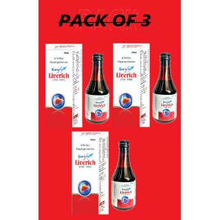 Enrich Livrich Liver Tonic syrup (pack of 3) Enrich Livrich Liver Tonic syrup (pack of 3)