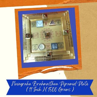 112 - VSP VASTU SAMADHAN - NAVGRAH BRAHMASTHAN PYRAMID PLATE TO ACTIVATE POSITIVE ENERGY OF BRAHMSTHAN 112 - VSP VASTU SAMADHAN - NAVGRAH BRAHMASTHAN PYRAMID PLATE TO ACTIVATE POSITIVE ENERGY OF BRAHMSTHAN