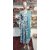 Women's Polyester Beautiful Delta Print Gown and Dupatta for pretty look.