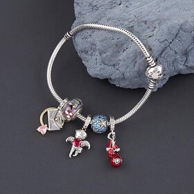 Deep Love Sterling Silver Pandora Bracelet