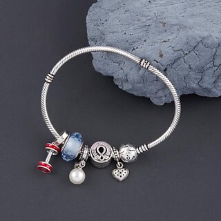 Infinity Heart and Pearl Pandora Bracelet