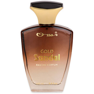                       Ossa Gold Sandal Eau De Parfum Unisex Perfume With Woody Notes  Long Lasting EDP 100ml                                              