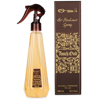                       Ossa Touch Oud Air Freshener Long Lasting Home Fragrance for Home, Office, Salons 300ml                                              