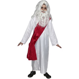                       Kaku Fancy Dresses Rabindranath Tagore Costume for Boys for Republic Day  Independence Day National Hero                                              