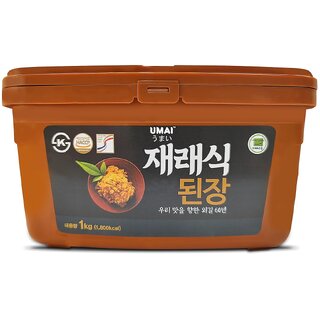                       UMAI Korean Soybean Paste  Seasoning 100 Soybean Paste  1kg                                              