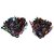 Kaku Fancy Dresses Cheerleading Pompom Use for Kids Dance Party / Sports Day - Multicolor, For Boys  Girls Free size