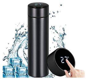 Daybetter Temperature Smart Vacuum Insulated Thermos Water Bottle With Led Temperature Display Stainless Steel Perfect For Hot And Cold Drinksxc2Xa0Tar-H1