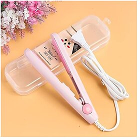 Daybetter Women Beauty Mini Professional Hair Straighteners Flat Iron Specially Designed For Teen Pink (Color My Be Change) Tar-H1