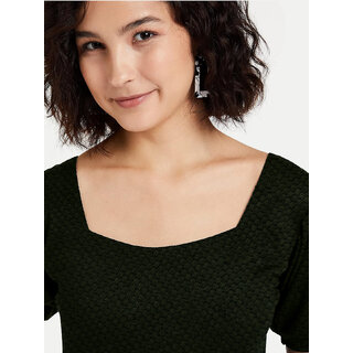                       Womens Olive Top                                              