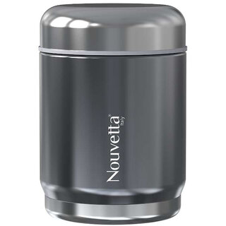                       Nouvetta - Jumbo Vacuum Insulated Lunch Box - Grey 350 Ml                                              