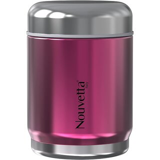                       Nouvetta - Jumbo Vacuum Insulated Lunch Box - Pink 350 Ml                                              