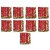 Kaku Fancy Dresses MATA Ki Chuni Chunari  Puja Chunri  Kanya Pujan Navratri Puja Patka MATA Lal Chunni  3 pcs