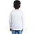 Kid Kupboard Cotton Boys T-Shirt, White, Full-Sleeves, Crew Neck, 6-7 Years KIDS6048