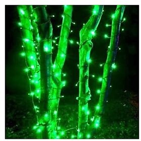 Daybetter 15 Meter 30 Led Decorative Pixel Led String/Rice Light  36 Feet Single Colour Diwali Still Led Ladi String For Home Decor Christmas Diwali And Festive (Green) Tar-G1