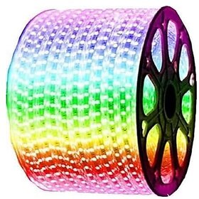 Daybetter 15 Meter Led Rope Light Pipe Light Waterproof 1 Adapter Decorative Light Festival Ceiling Light Home Office Diwali Decoration Decoration And Room (Multicolor) Tar-H1