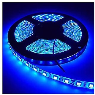                       Daybetter 4 Meter 2835 Cove Non Waterproof Led Strip Fall Ceiling Light For Diwalichritmas Festival Decoration With Adaptor/Driver (Blue60 Led/Meter) Tar-H1                                              