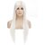 Kaku Fancy Dresses Girl Straight Styler White Color Hair Wig - White, Free Size, for Girls