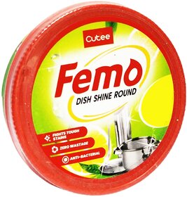 Femo Dish Washing Cutee Round - 500gm