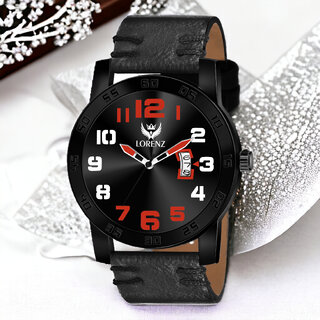                       Lorenz Date Edition Black Dial Analog Watch For Men | Watch For Boys                                              