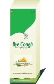 Enrich One Bye Cough Syrup(Pack of3)Relieves Cough Naturally Herbal Syrup, 100 ml