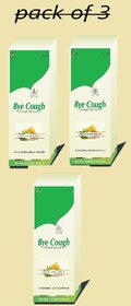 Enrrich One Bye Cough Syrup(Pack of3)Relieves Cough Naturally Herbal Syrup 100 ml