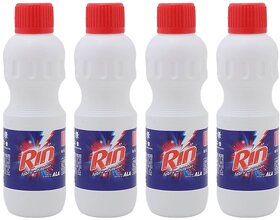 Rin Ala Fabric Whitener Liquid - 200ml (Pack Of 4)